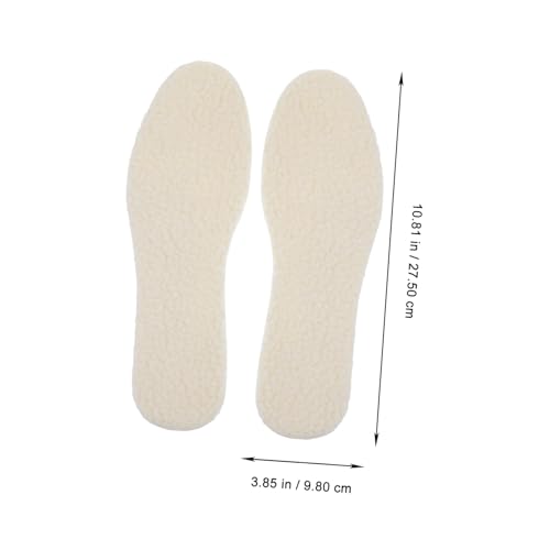 Plantillas de lana térmicas gruesas transpirables para invierno miniatura 5