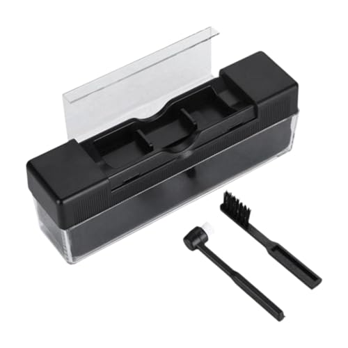 Deevoka ビニールレコードクリーニングキット、ソフトブラシ、アクセサリー、オーディオ愛好家へのギフト、ターンテーブル用レコードクリーナーブラシダストリムーバー