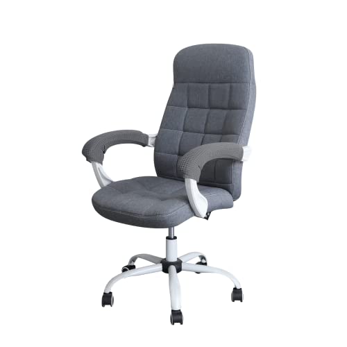 Image of FORCHEER Office Chair Armrest Cover Stretchable Water Resistant Spandex Stretch Jacquard Computer Office Chair Arm Pad Covers Chair Slipcover for Desk Chairs Arm 2P-Dark Grey