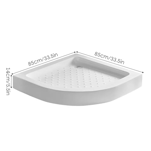Kit de bac de douche en acrylique imperméable avec drain complet - 6
