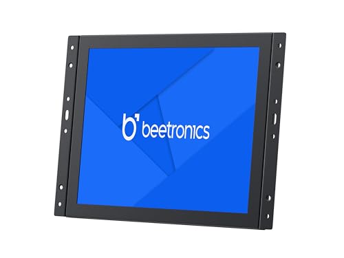 Image of Beetronics 10 Inch Full HD IPS Monitor - Professional Industrial-Grade Display | HDMI, VGA, BNC, RCA Inputs | Durable Metal Housing, Matte Screen, 4:3 Aspect Ratio, Wide Viewing Angle - 10VG7M