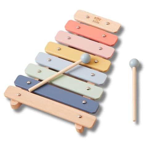 Just Bee Kids Wooden Xylophone for Toddlers Cover