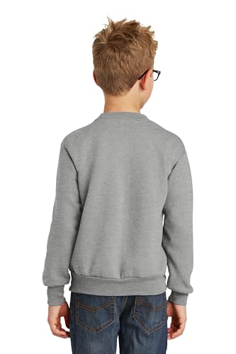 Fleece sweatshirt with a round neck Youth4