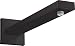 Produktbild hansgrohe Brausearm eckig 38,9 cm Mattschwarz