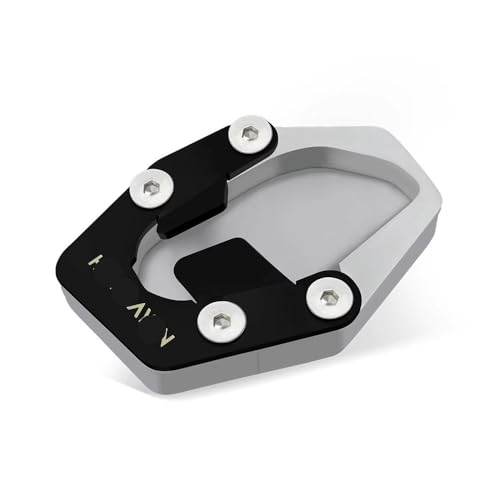 Plaque élargie de béquille pour moto Himalayan 450 extension de pied en alu premium