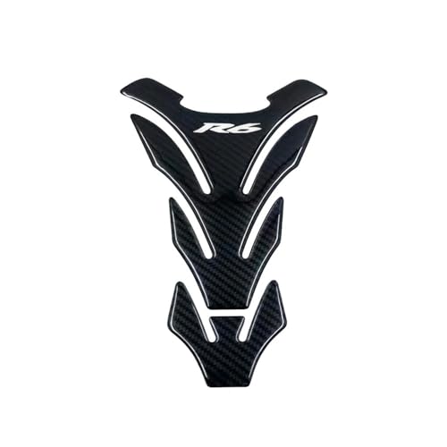 Autocollant de bouchon de réservoir moto pour YZF R6 de 1998 à 2016