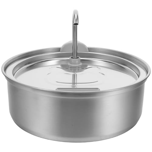 Fuente de Agua para Gatos de Acero Inoxidable 3.0L