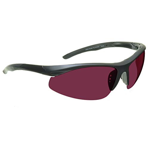 proSPORT Polarized Sunglasses Dark Rose lens Unbreakable Light-weight TR90 Frame