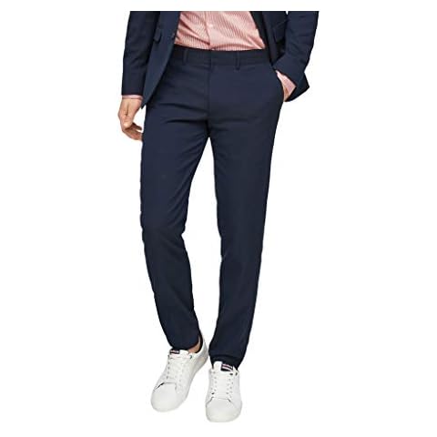 s.Oliver BLACK LABEL Herren 02.899.73.4493 Anzughose, Blau (Dark Blue 5978), 52 Cover