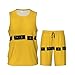 Salelf What if This is All Real for Men’s Basketball Jersey Shorts Set Mesh Moisture Wicking Breathable Black