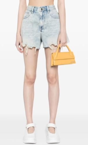 SperLucky Jeans for Women High Waisted Stretchy Short Jeans Loose Leg Denim Short Pants2