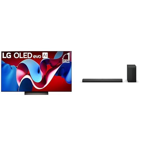 Image of LG 55 inch OLED evo C4 Series 4K AI Processor TV and Matching 3.1.1 S70TY QNED Soundbar with Dolby Atmos (2024 New Models)
