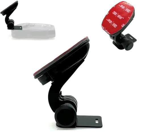 LycoGear Radar Detector Easy Connect 3M Windshield Adhesive Mount for Cobra iRadar ESD SPX RAD 480i 450 350 380 7800BT Radar Detector, Black, GP18+KLP-MAX2_LYHC