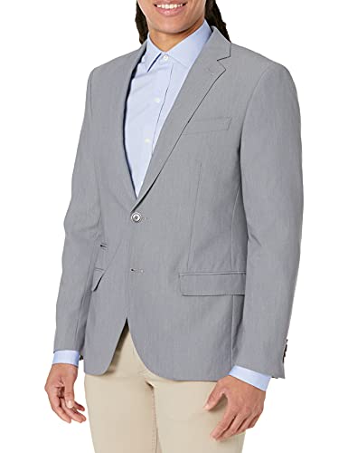 Savile Row Co. Men's Avedon, Pearl Gray, 42S