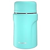 Los frascos de comida térmicos de acero inoxidable sin BPA tienen una boca ancha fácil de llenar y limpiar. La tapa se puede usar como un tazón pequeño, y está equipada con una cuchara plegable