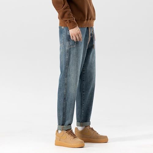 Jeans Pants Trousers Denim Spring and Autumn Men's Loose Retro Tapered Classic3