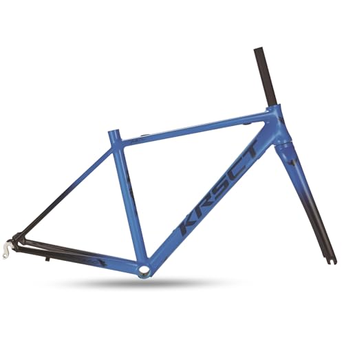 DHNCBGFZ Cuadro de Bicicleta de Carretera 700C de 44...