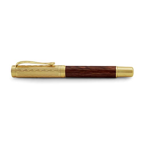Image of HAYMAN 24 CT Gold Plated Fountain Pen With Box (P-93)