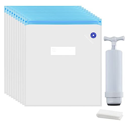 ZJchao Filament Storage Box Dry Box Compression Bag with Manual Air Pump Sealing Clamp for 3D Printer Filament PLA ABS N