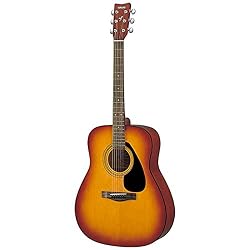 Yamaha F310 Chitarra Folk - Chitarra Acustica 4/4 in Legno (63,4 cm, scala da 25”) - 6 Corde in Acciaio, Tobacco Sunburst