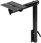 WoldTrek Detachable 360 Swivel Table Leg System Adjustable Swing Out Table Base Bracket Support T5 T6 Campervan Caravan Motorhome Boat (Black)