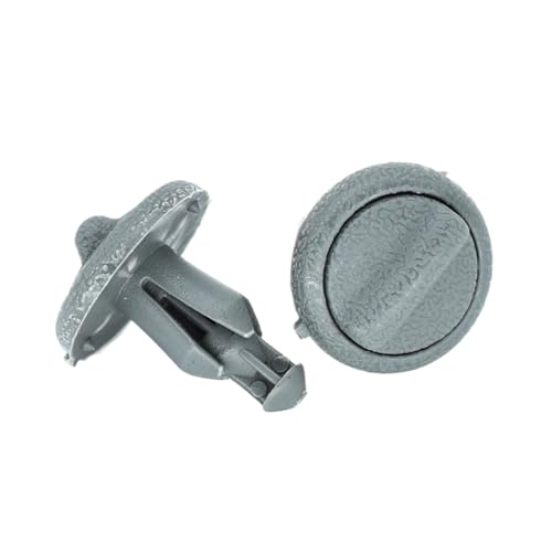 Clips de retención de plástico gris para repisa de paquetería de Nissan Juke F15