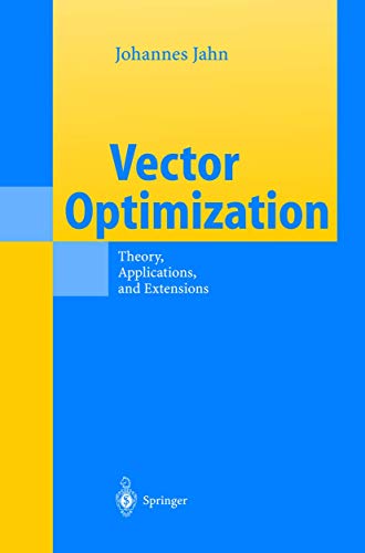 Vector Optimization: Theory, Applications and Extensions view 2