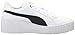 PUMA Women's KARMEN WEDGE Sneaker, Puma White-Puma Black-Gold, 7.5