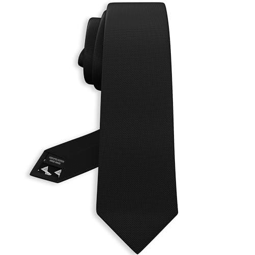 Image of Men's Oxford Matt Neckties Solid Color for Adults Tuxedo Classic Design, by Bow Tie Hosue
