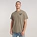 G-STAR Raw Men's Engine Back Graphic Loose T-Shirt, Shamrock, Large