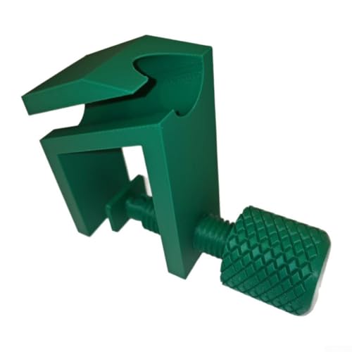 Jonikuper Eimer-Schlauchhalter für Regentonnen – ABS-Halterungswerkzeug für sichere Schlauchbefestigung, platzsparender Garten-Organizer, passend für den Rand von Behältern, grün