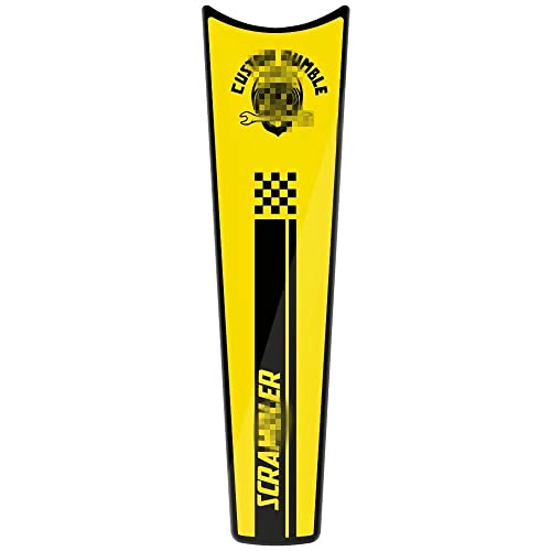 Protecteur réservoir gaz 3D Moto Accessoires Rétro Autocollant Décalcomanie Réservoir De Carburant Protecteur Décoratif pour Ducati Brouillette 800 1100 Sport Pro (Color : 6)