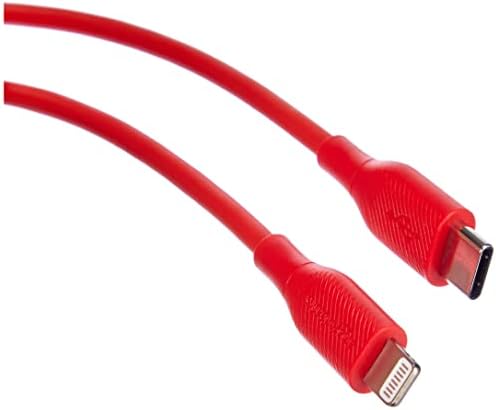 Amazon Basics Nylon Braided Lightning to USB A Cable - MFi Certified iPhone Charger, Dark Grey, 1.8 m