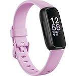 Fitbit Inspire 3 Health &-Fitness-Tracker with Stress Management, Workout Intensity, Sleep Tracking, 24/7 Heart Rate and more, Lilac Bliss/Black, One Size (S & L Bands Included) - Image 3