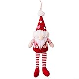 Valentine Gnomes Plüschpuppen für dekorative Arrangements, weiche Stoffkonstruktion mit verspieltem Design für Häuser und Festräume (Junge)