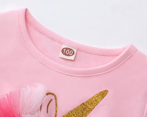 Marchrol Girls Dress Toddler Mesh Tunic Princess Dresses3