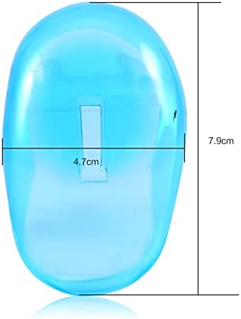 2PCS Ear Cover Shield Protector, Disposable Plastic Waterproof Ear Cover Shield, Ear Caps for Salon, Home Shower