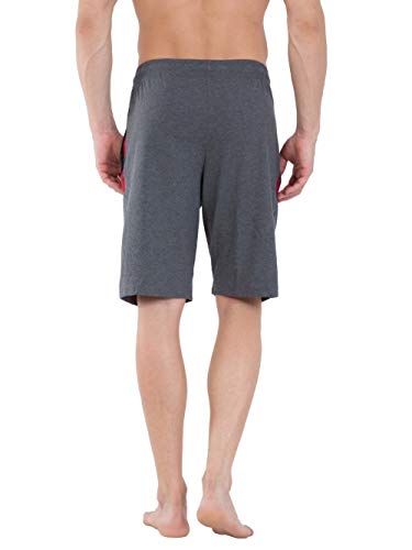 Image of Jockey 9411 Men's Super Combed Cotton Rich Straight Fit Solid Shorts with Side Pockets (Pack of 2)