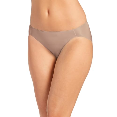 Jockey Women's Underwear No Panty Line Promise Tactel Hi Cut, Light, 6