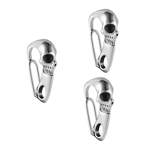 Mousquetons robustes en forme de tête de mort pour suspendre vos accessoires de camping COLLBATH