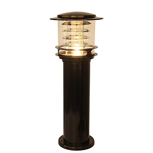 Lampe de jardin en aluminium E27 étanche pour extérieur de villa et parc - 2