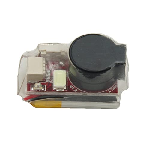 akcesoria do dronów Super głośny 5 V Buzzer Tracker Ponad 100dB Wbudowana bateria LED Samozasilanie dla FPV Racing Micro Dalekiego zasięgu LR4 Drone (Color : 1PC)