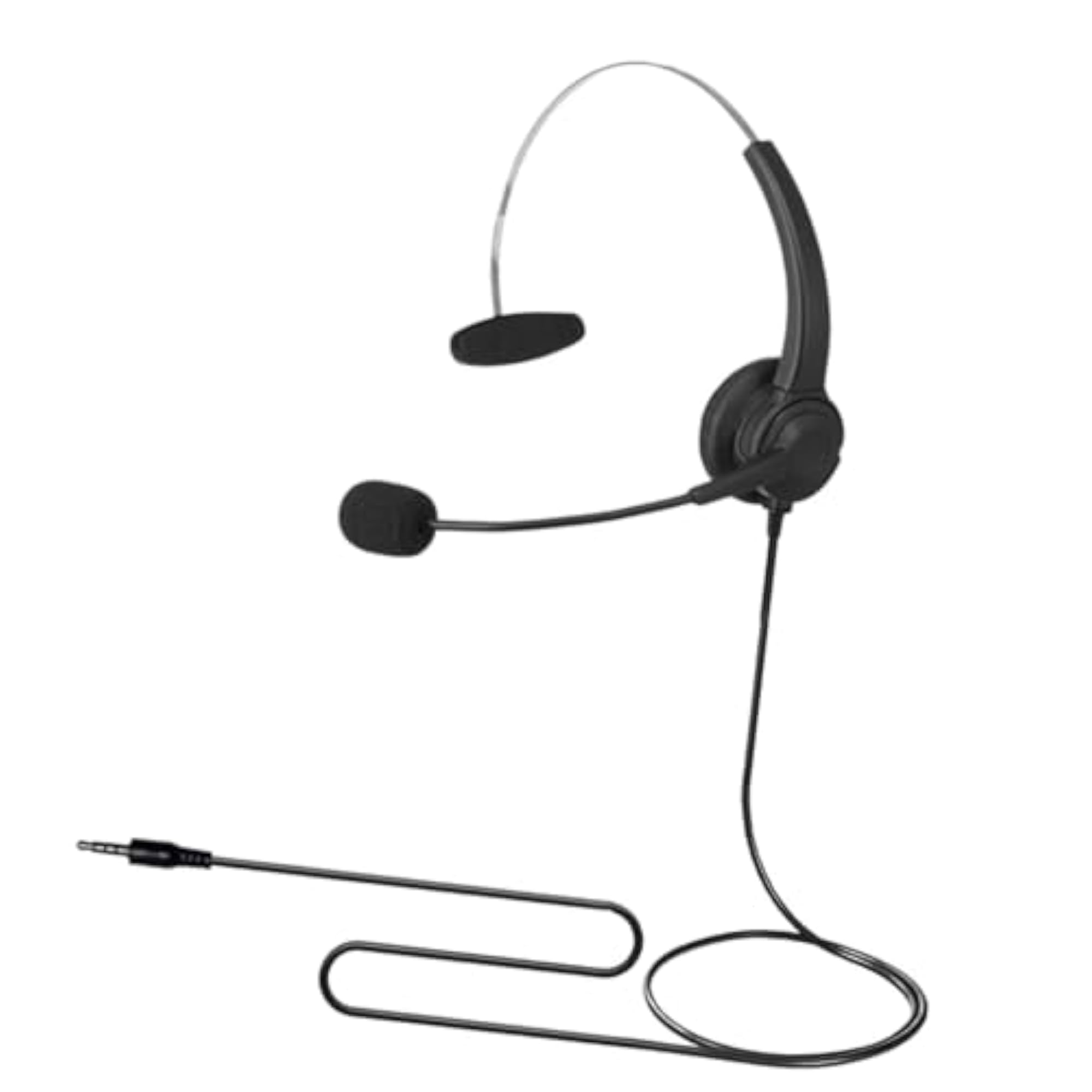Corded Telephone Headset for Office Use