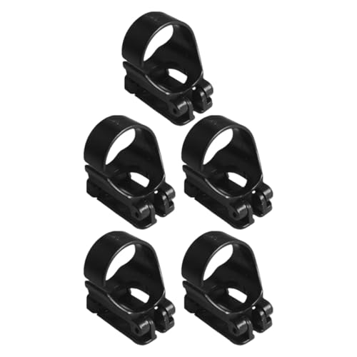 Soporte para mascara de snorkel con fijacion de silicona y piezas de abs negro de buceo
