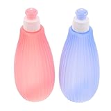 Beaupretty 2 Piezas Bidé Portátil para Niña Spray Suave para Limpieza Íntima Infantil Botella de Viaje Ligera y Ecológica para Cuidado Delicado y Ahorro de Agua