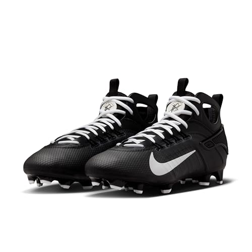 Image of Nike Huarache 9 Elite Mid Lacrosse Cleats