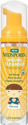 Neosporin Neosporin Wound Cleanser Foam For Kids, 2.3 oz (Pack of 3)