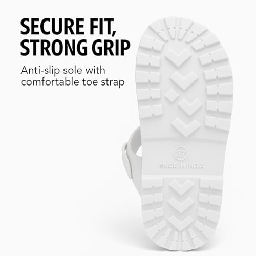 Image of ORTHO JOY Orthopedic Arch Support Sandals for Women - Comfort Slip-On Toe Post Slides with Adjustable Strap & Cushion Sole