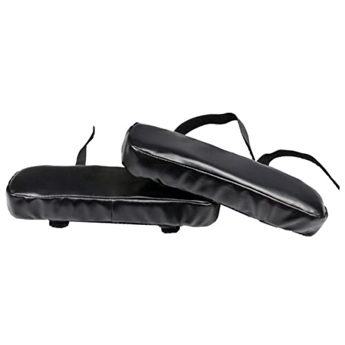 YOSADIER 2Pcs Office Chair Armrest Cushions Comfortable Arm Pads for Elbow Relief Durable Replacement Pillows for Home Office Chairs Fit for All Task Chairs