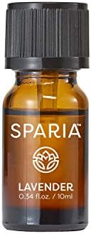 SPARIA (17095) Essential Oil of Lavender for Diffuser, Humidifer, Massage, Aromatherapy, 10 ml Bottle